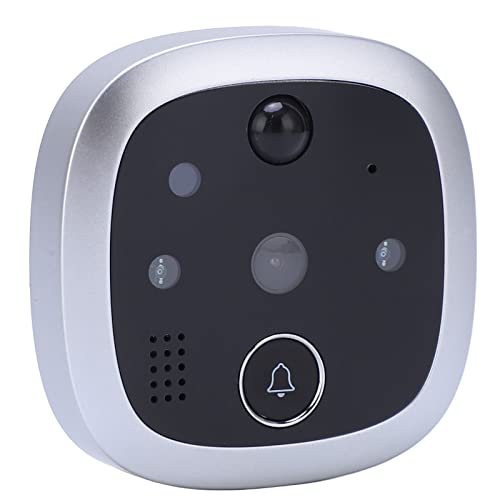Câmera de Olho Mágico, áudio de 2 Vias 4,3 Polegadas Visualizador de Porta WiFi Visão Noturna para T