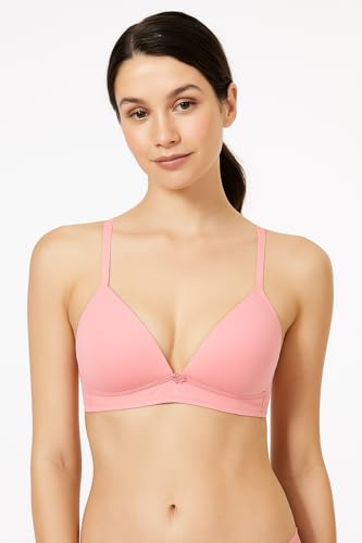 Image of Viola's Secret 6 Pack of Color Print T-Shirt Bras B Cup C Cup and D Cup