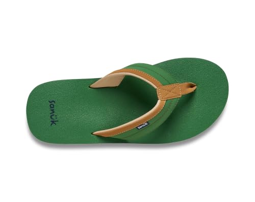 Image of Sanuk Mens Ziggy ST | Flip Flops for Men | Mens Sandals | Beach Sandals | Water Friendly & Lightweight | Comfort Footbed