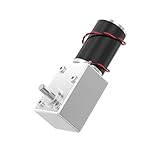 PPOZYLPC 5882-50ZY Worm Gear Motor 12V24V Forward and Reverse Adjustable Speed 1.5RPM~440RPM High Torque Brushed DC Motor Industrial Motors(9RPM_24V Bracket Motor)