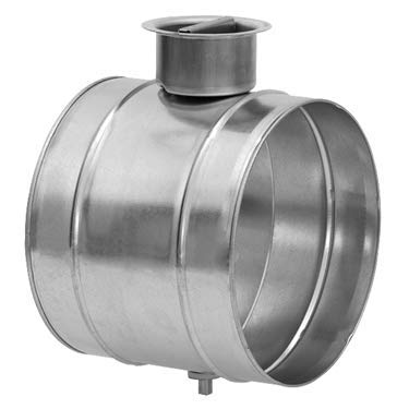 I-sells Metal Ducting Damper 100mm / 4 inch Single Blade Unit