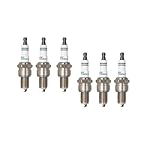 2-8PCS Iridium Spark Plug Torch F6RIU-11 Compatible With 3665/BPR6EIX-11 BPR6ES-11 Compatible With