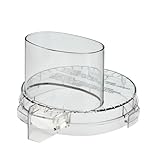 Cuisinart DLC-117BGTXT1 Replacement Cover with Large Feed Tube (Gray) – Fits DLC-10C, DLC-10S, DLC-10SY, DLC-10SYP1, DFP-7BC