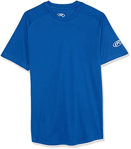 Image of Rawlings | Boy's Athletic Tech Short Sleeve Shirt | Youth Sizes | Multiple Colors