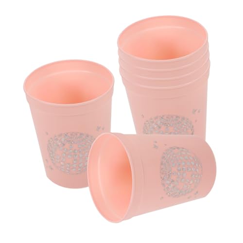 CIMAXIC 6pcs Bulk Reusable Cups Style Party Plastic Water Cups Festival Juice Glasses