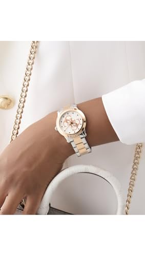 Image of GUESS Annette White Round Dial Analog Women's Watch - GW0861L5