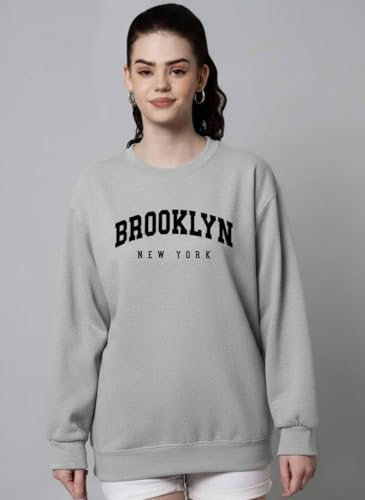 Image of Printed Graphic Sweatshirt Long Sleeves ROUNND Neck for Women's & Men | Unisex Sweatshirt Winter Wear