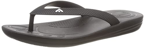 Fitflop Iqushion Kids Junior Ergonomic Flip-Flops, Chanclas, Black, 32 EU