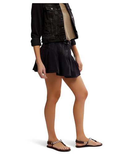 Free People Women's We The Free Roselle Denim Mini Skirt2