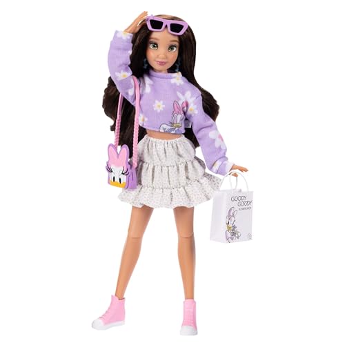 Disney ILY 4EVER Fashion Dolls Inspired by Daisy 11.5" Tall with 13 Points of Articulation, Glittery Mickey Ring Included for You!