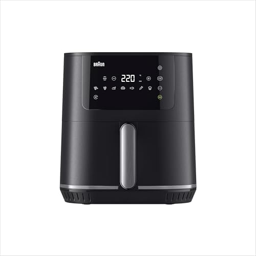 Braun Multifry 5 Hf5030ibk, Freidora De Aire, Capacidad 6l, Control Digital Temperatura 80-200 , Tecnología Realair, 8 Configuraciones Predeterminadas, Táctil, Cesta Lavable Lavavajillas, 1700w, Negro Braun Multifry 5 Hf5030ibk, Freidora De Aire, Capacidad 6l, Control Digital Temperatura 80-200 , Tecnología Realair, 8 Configuraciones Predeterminadas, Táctil, Cesta Lavable Lavavajillas, 1700w, Negro