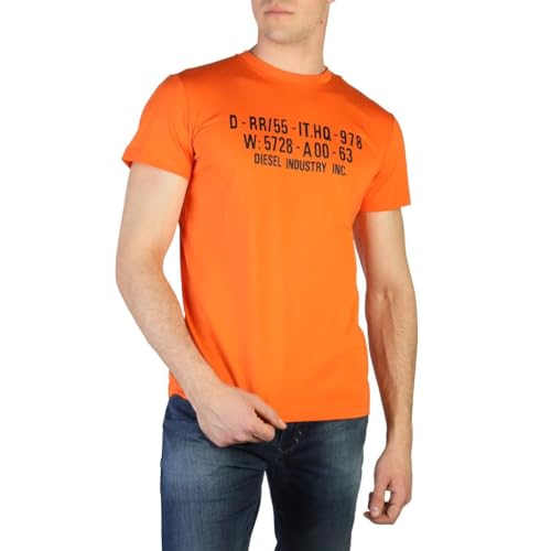 T-shirt DIESEL T Diego S2 orange M idéal pour vos sorties urbaines