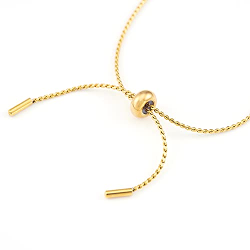 C.Paravano Bracelet for Women 18k Gold Plated Jewelry for Women Gold Plated Bracelets for Women Charm Bracelets Bracelets for Best Friends Adjustable Bracelets Boho Bracelets3