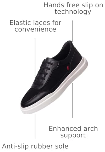 Image of Marc Joseph New York Mens Hudson Street Sneaker (Hands Free Technology)