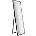 Gallery Solutions Framed Floor Free Standing Easel Full Length Mirror, 16