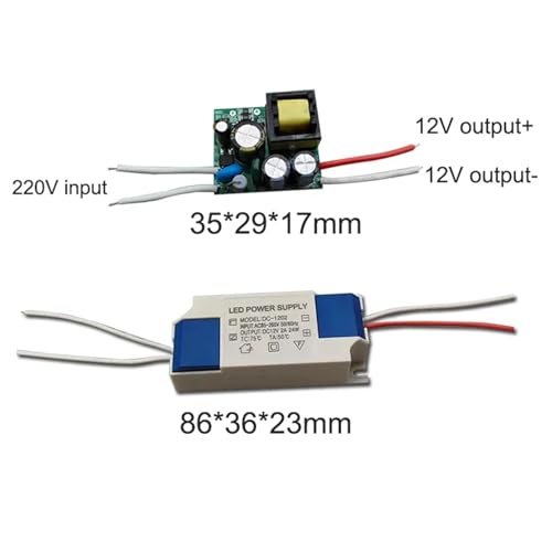 Module LED strip DC12V 2A mini transformateur encastrable sans boîtier AC220V