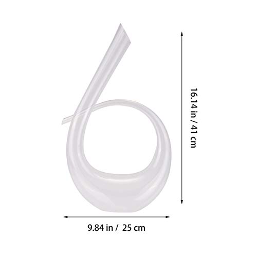 Angoily Garrafa de Decantador de Vinho de 1Pcs Vidro Arejador de Decantador de Vinho Criativo para V