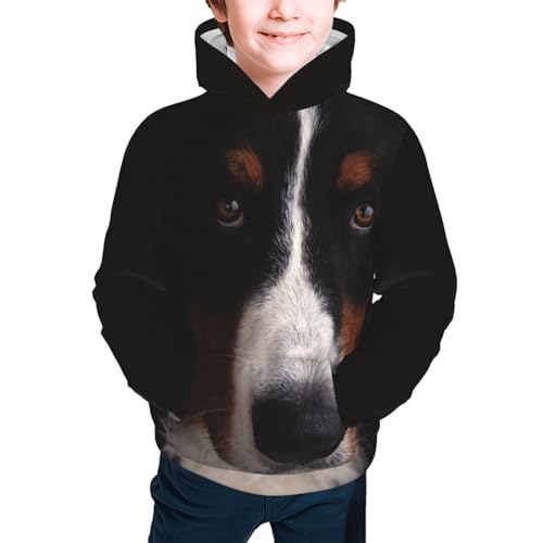 Australian Shepherd Boy, Girls Sports Shirt Youth Pullover Fashion Hooded Sweatshirt