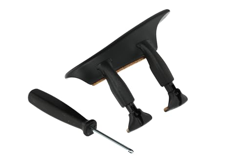 Wittner Kinnhalter Violine 4/4, High-Tech Kunststoff, anatomisch geformt, allergiegetestet, mit Montagewerkzeug