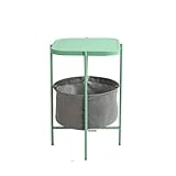 4.La Superficie Del Soporte de Metal Adopta un Proceso E, Que No Es Fácil de Oxidar, No Se Desvanece, Y Es Más Duradero. el Diseño Amarillo Y Verde Es Sencillo Y Hermoso, Adecuado para la Decoración Del Hogar en Interiores.