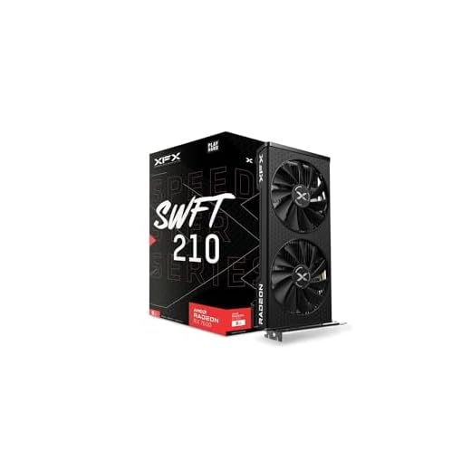 XFX Placa gráfica Speedster SWFT210 Radeon RX 7600 com 8GB GDDR6 HDMI 3xDP, AMD RDNA 3 RX-76PSWFTFA