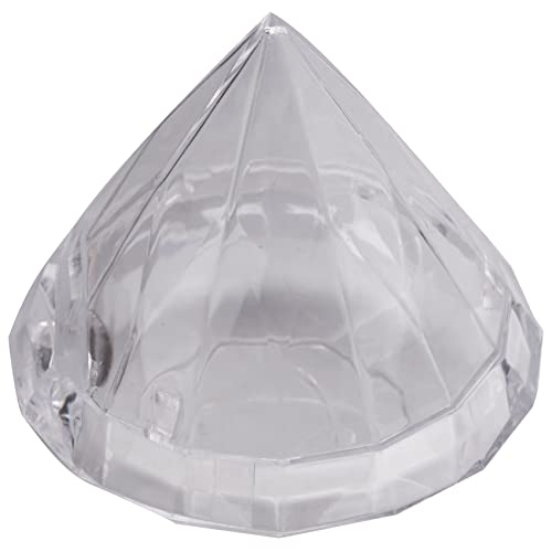 Geieold 12 StüCk Transparente Diamant Form SüßIgkeiten Box Hochzeit Bevorzugung Geschenk Boxen Box Klarer Kunststoff BehäLter Hause Geschenk