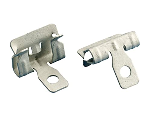 ERICO Caddy 4H58 Hammer-On Flange Clip, 5/16 to 1/2 in THK, 200 lb Load, Steel, Caddy Armour
