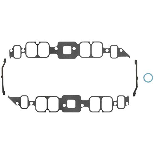 Image of FEL-PRO MS 90005 Engine Intake Manifold Gasket Set | Compatible with Chevrolet Impala 1965-1972, Chevrolet Chevelle 1965-1972, Chevrolet Corvette 1965-1972