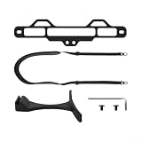 Kreuzstangenhalterung aus Aluminiumlegierung für Mavic 4 Pro und RC Pro 2, ergonomischer Fernbedienungsgurt mit verstellbarem Umhängeband, faltbarem Pilotenband und Stützgürtel, Schwarz