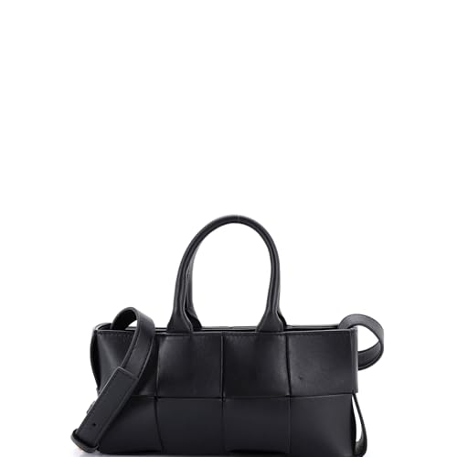 Bottega Veneta, Pre-Loved Arco Top Handle Shoulder Bag Maxi Intrecciato