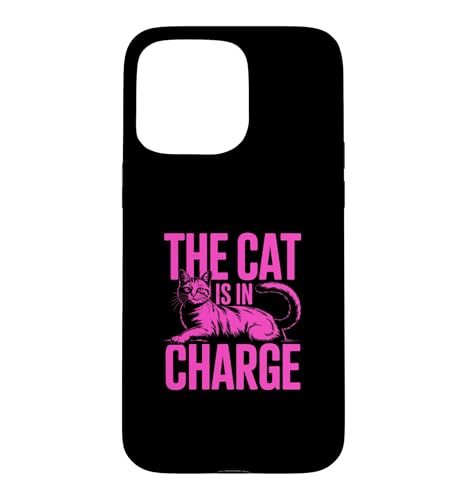 The Cat Is In Charge �X�}�z�P�[�X iPhone 15 Pro Max �p