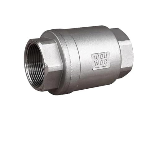 Válvula antiretorno de acero inoxidable H12 para solucionar descebado de bomba 2