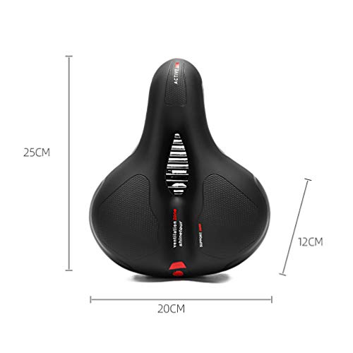Amosfun Almofada Do Assento de Bicicleta de Exercício para Homens E Mulheres de Bicicleta Sela Almof