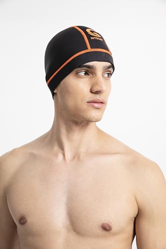 Image of 3mm Diving Hood Neoprene Wetsuit Beanie Winter Hat for Men Women Keep Warm Stretchy Wetsuit Cap for Snorkelling, Surfing and Swimming