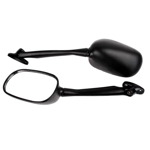 Espejos moto para Ninja 250R y EX250 K8F juego de 2 retrovisores de repuesto negro