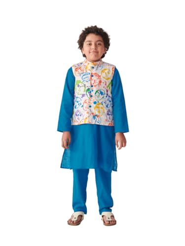 Pspeaches Boys Regular Kurta With Pyjamas (15-16Years)