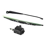 Vibsky 12 V 105 Wischermotor mit 400 mm Wischerblatt für Traktor, Boot, Wohnmobil, Windschutzscheiben-Ersatz