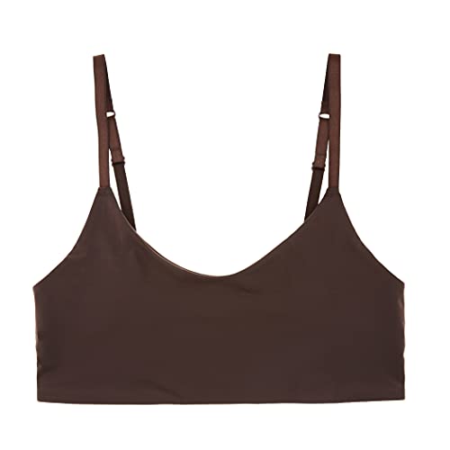 Girl's Microfiber Adjustable Straps Wirefree Bralette Bra