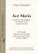 Produktbild AVE MARIA IN 5 TONARTEN - OP 52/6 D 839 - arrangiert für Gesang und andere Besetzung - Klavier - (Orgel) [Noten / Sheetmusic] Komponist: SCHUBERT FRANZ