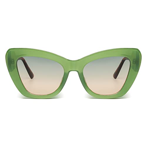 Freckles Mark Trendy Designer Sunglasses Womens Cute Fashion Square Cat Eye Sun Glasses2