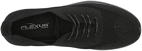 Flexus by Spring Step Women's Lacer Sneaker, Black, 5.5-6 | Image 4