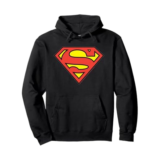 DC Comics Superman Logo Sudadera con Capucha