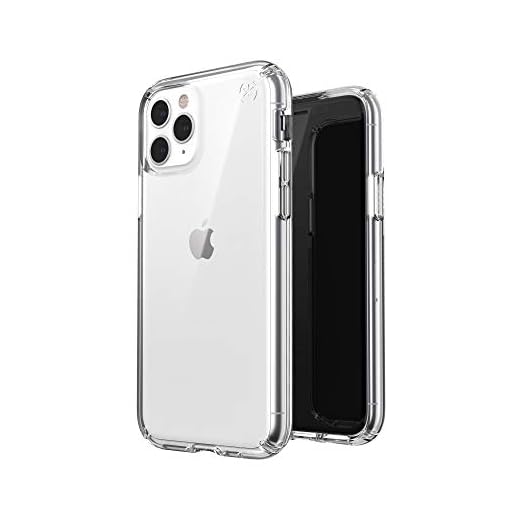 Speck Products Presidio Stay Clear iPhone 11 Pro, Presidio Stay Clear Case, Clear/Clear