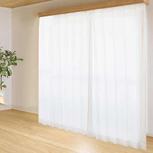�J�[�e������Ȃ� �uK-wave-L-7colors�v ���@�\�~���[���[�X �y7�F����I�ׂ�z ���{�� �h�� �E�H�b�V���u�� �h�����x���t�� �F�F�z���C�g(WH) �T�C�Y�F(��)200×(��)176cm×2�� / A�t�b�N 200×176cm