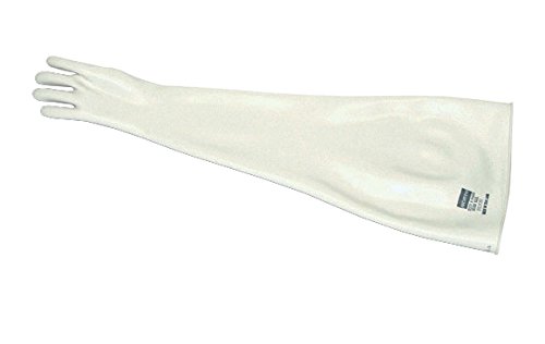 Honeywell 8YLY3032/8H Lead-Loaded Hypalon Drybox Hand Specific Glove, 8" Cuff, 32" Length, 30 mil Gauge