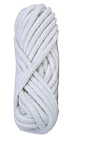 ProkartProKart Premium Nada/Pajama Dori Strings (Cotton) Quality || 100% Pure Cotton Strings for Ethnic Indian Dresses, Pajama, Lehenga, Saree, Petticoat, salwars, chudidars (50 Meter, Round White)