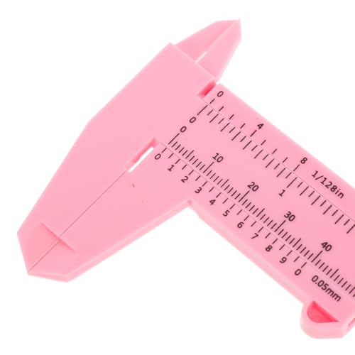 Calibrador deslizante plástico manual 4 piezas liviano miniatura 3