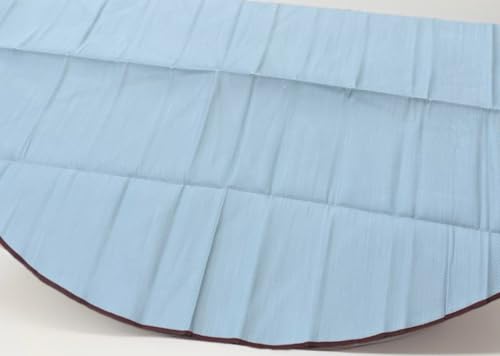 Bell Tent Boutique 5m Half Moon Recycled Polypropylene Grey Bell Tent Mat – Lightweight, Durable & Stylish Floor Covering