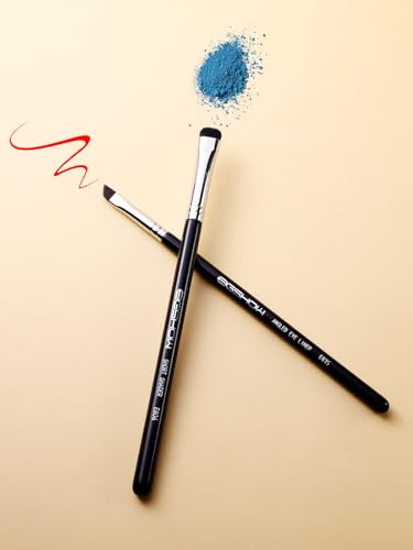EIGSHOW Pincel Delineador De Ojos Y Pincel Para Sombras ，Profesional Angular Fino De Precisión Para Delineador De En Gel De Gama Alta Para Difuminar Sombras De Ojos - imagen 8