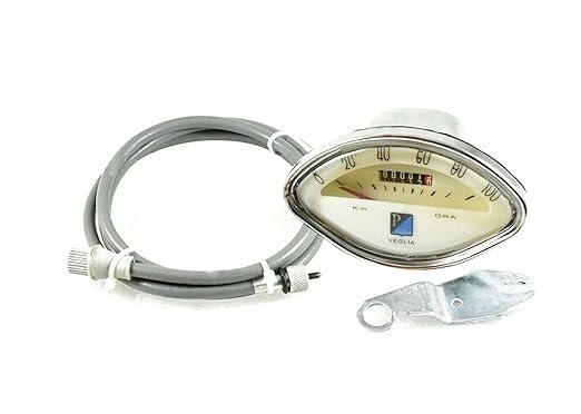 Compatible with Vespaa Speedometer with Cable, 150 100 KM/H, for VBA VBB GL GT GTR Sprint GS Models